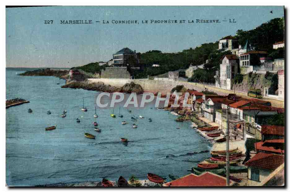 CPA Marseille La Corniche Le Prophete Et La Reserve