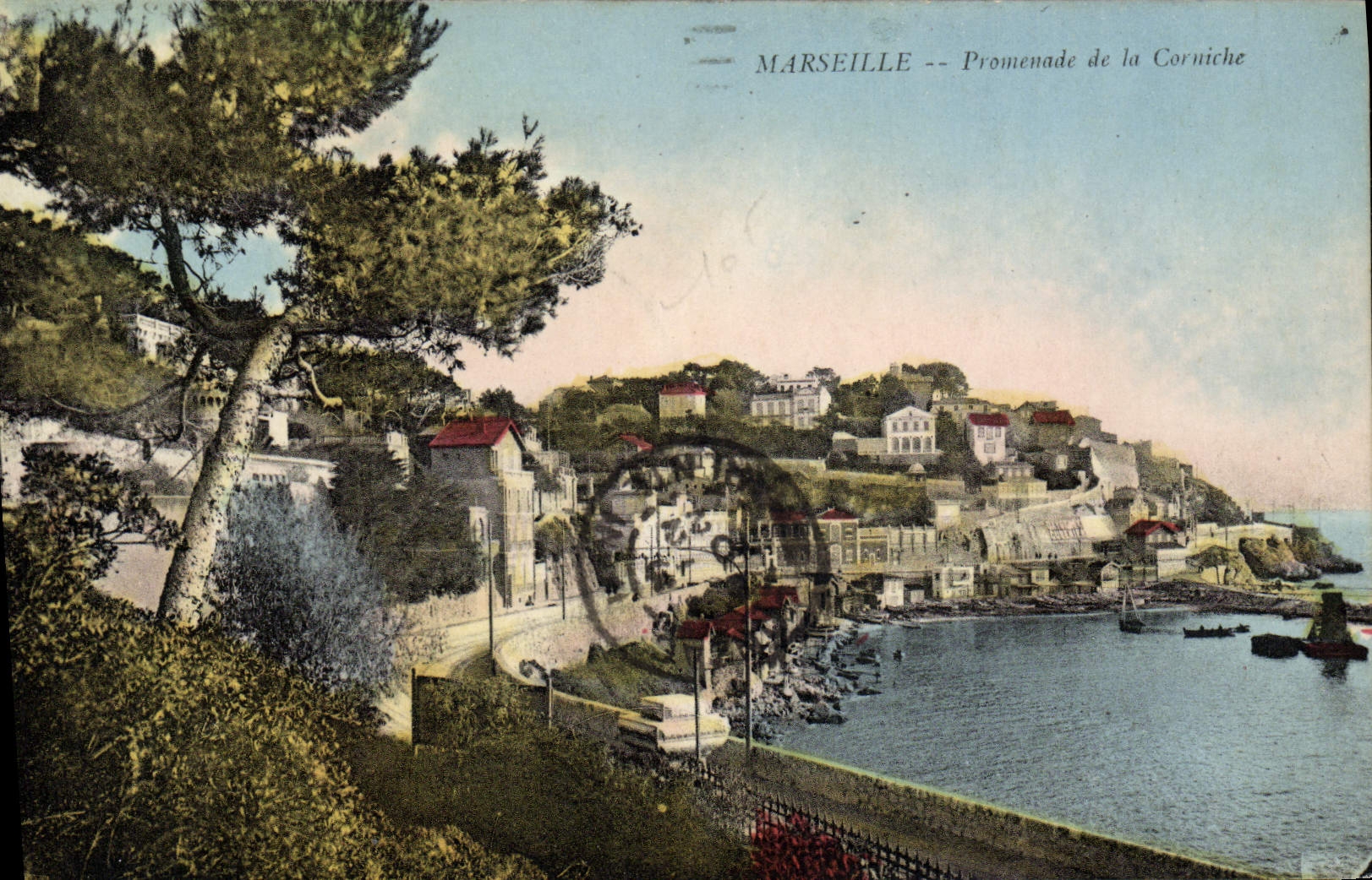 CPA Marseille Promenade de la Corniche