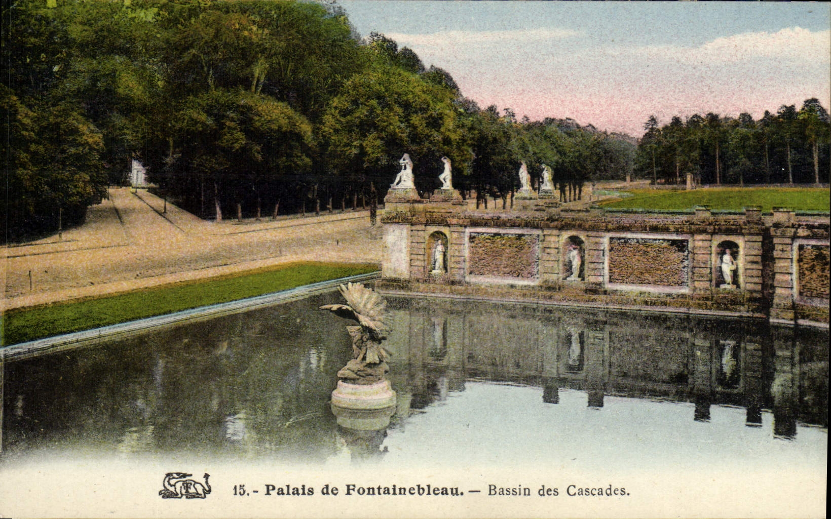 CPA Palais de Fontainebleau Bassin des Cascades