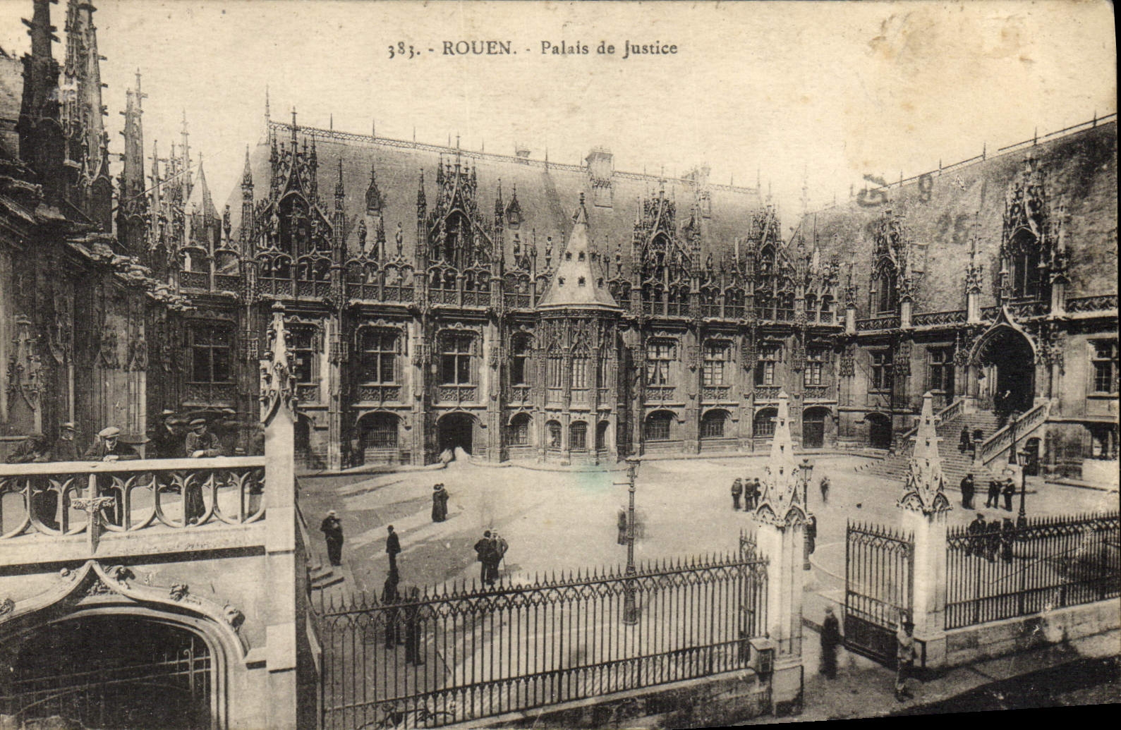 CPA Rouen Palais de Justice