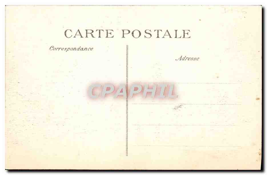 CPA Rouen Eglise Saint Vincent Rue Jeanne d'Arc — Verso