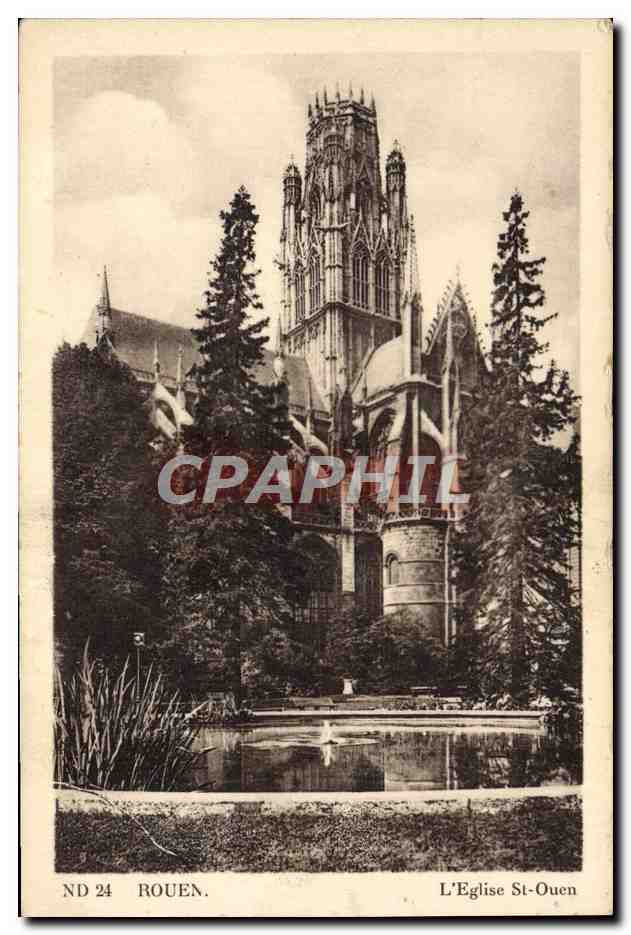 CPA Rouen L'Eglise St Ouen
