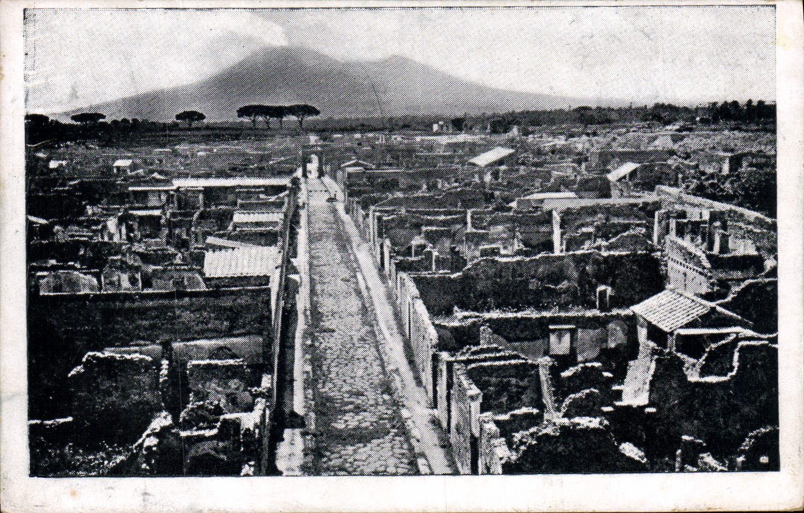 CPA Pompei Panorama Vue Generale