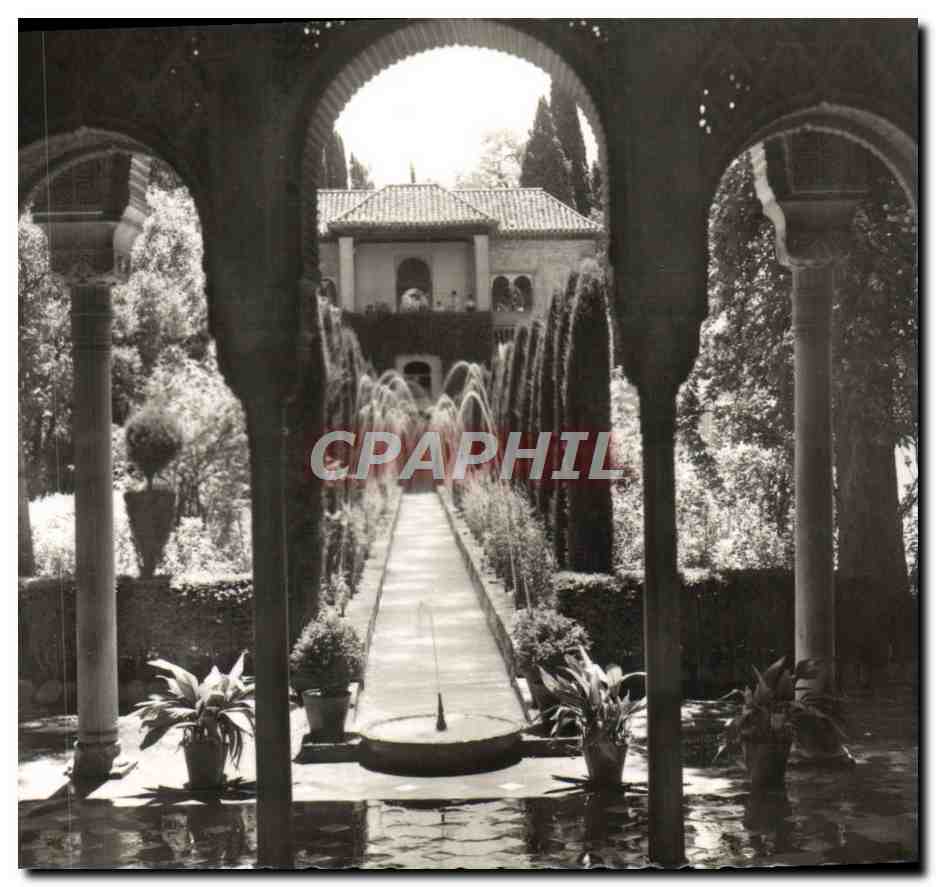 Granada — Cour du petit canal — Éditeur Generalife