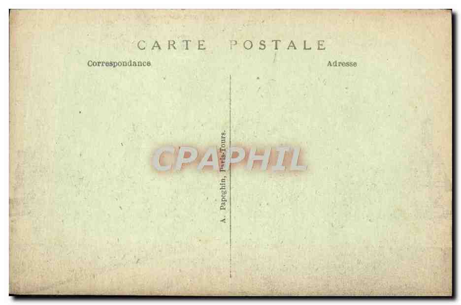 CPA Chambord Le Chateau Facade Meridionale — Verso