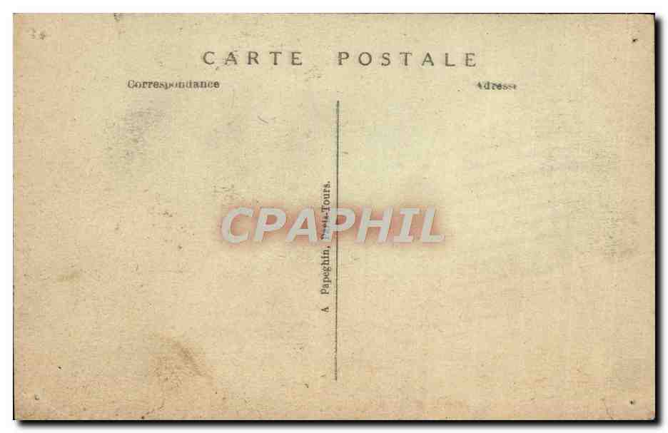 CPA Chambord Le Chateau La Grande Lanterne — Rückseite