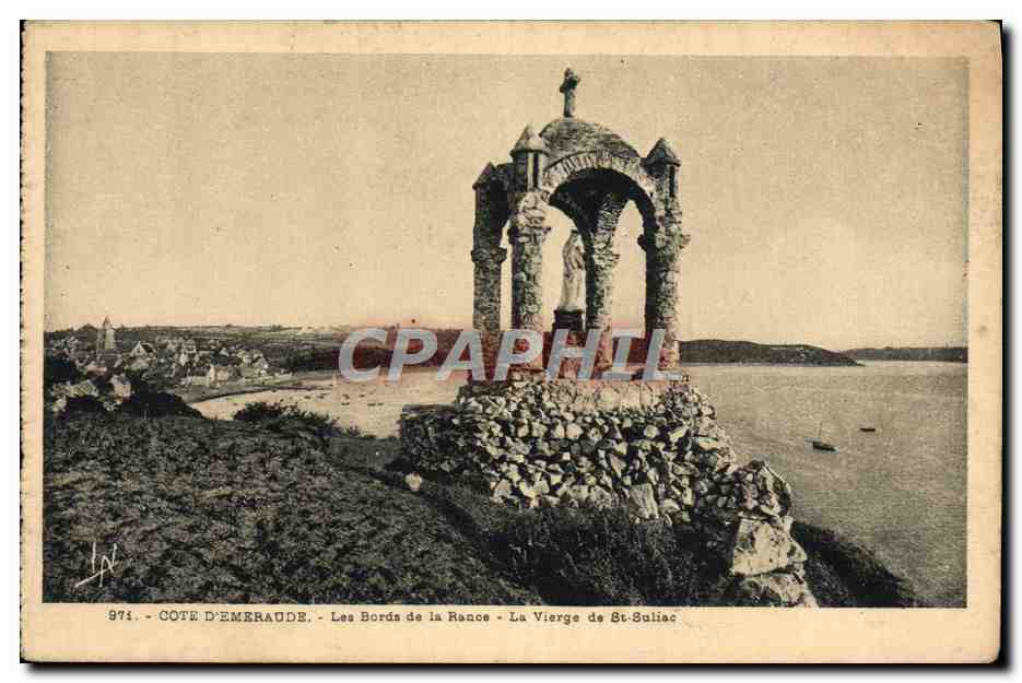 CPA Cote d'Emeraude Les Bords de la Rance La Vierge de Saint Suliac