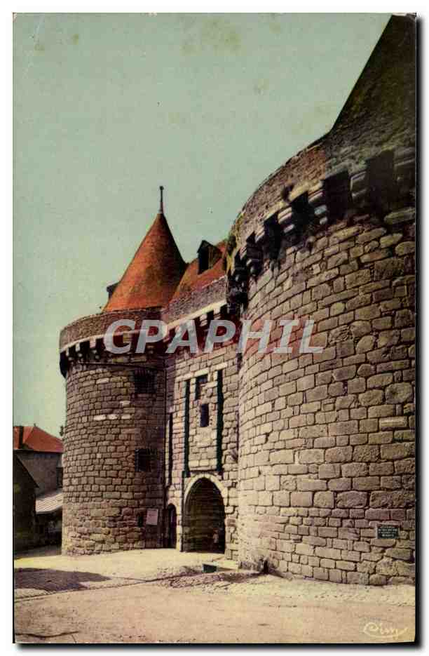 CPA Hennebont La Ancien chateau de Jeanne de Montfort