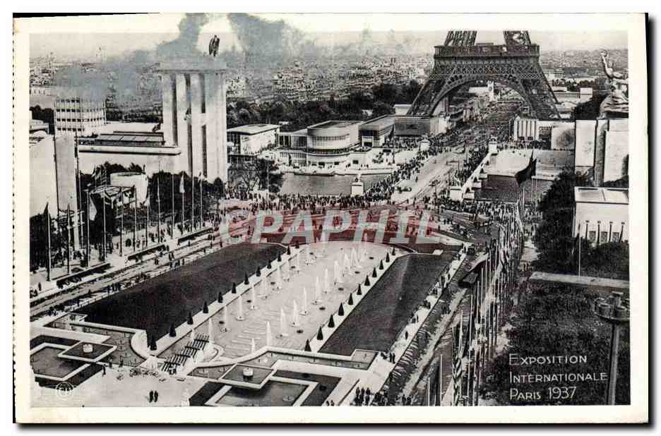 CPA Exposition Internationale Paris 1937 Tour Eiffel