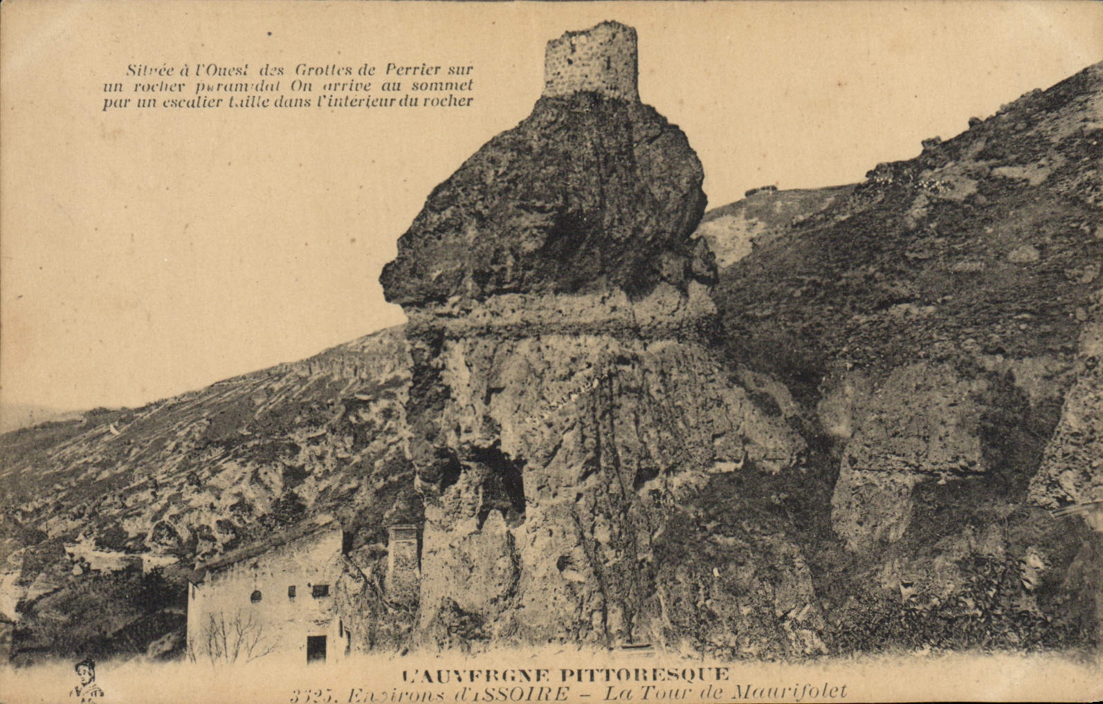 Turm von Maurifolet — Umgebung von Issoire — pittoreske Auvergne