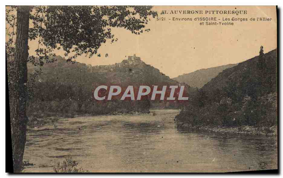 Les Gorges de l'Allier et Saint-Yvoine — Environs d'Issoire — 5121