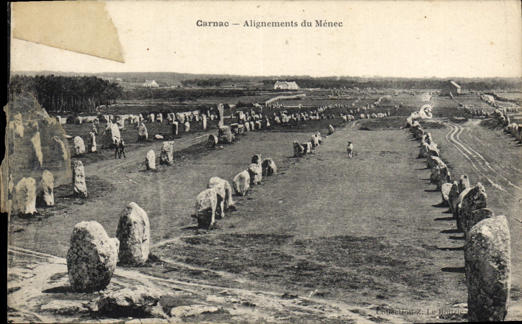 CPA Carnac Alignements du Menec