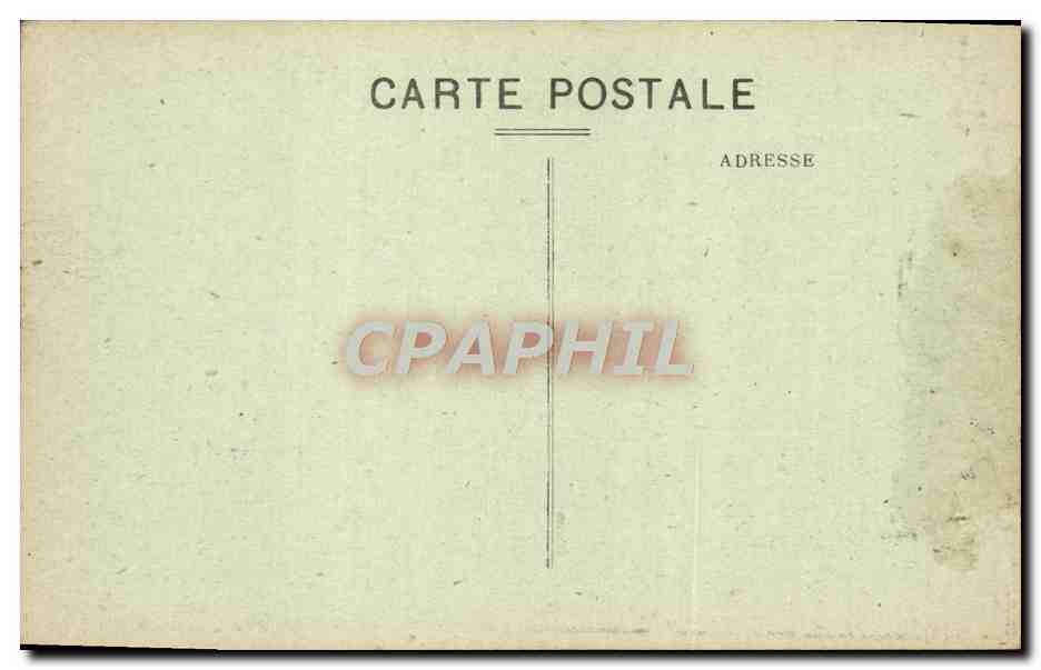 CPA Carnac Alignements du Menec — Rückseite