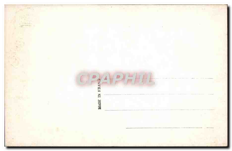 CPA Fantaisie Femme Anniversaire — Verso