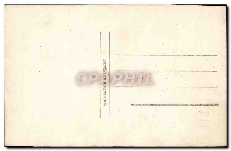 CPA Fantaisie Homme Anniversaire — Rückseite