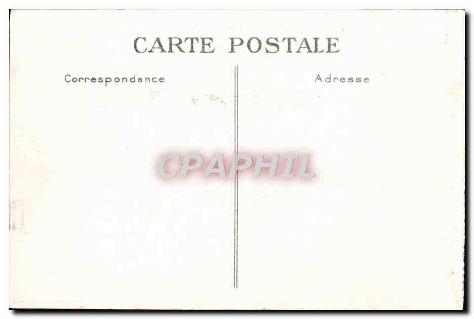 CPA Le Havre Place Gambetta et Rue de Paris Tramway — Rückseite