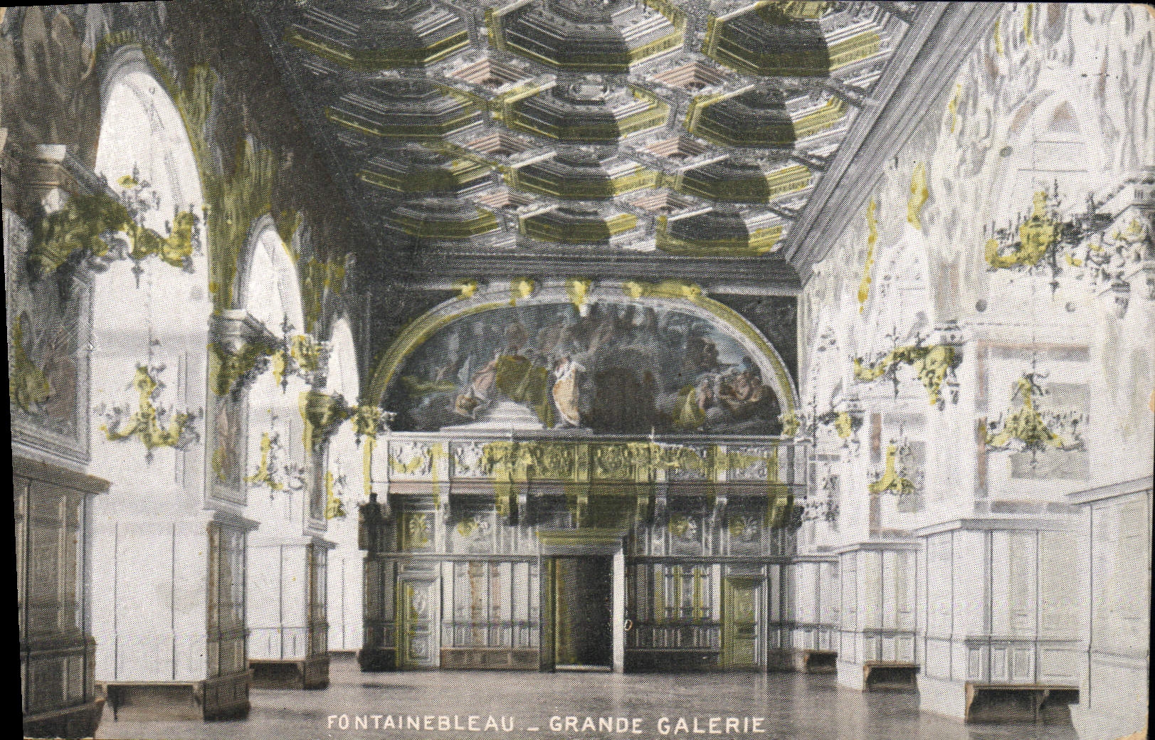 CPA Fontainebleau Grande Galerie