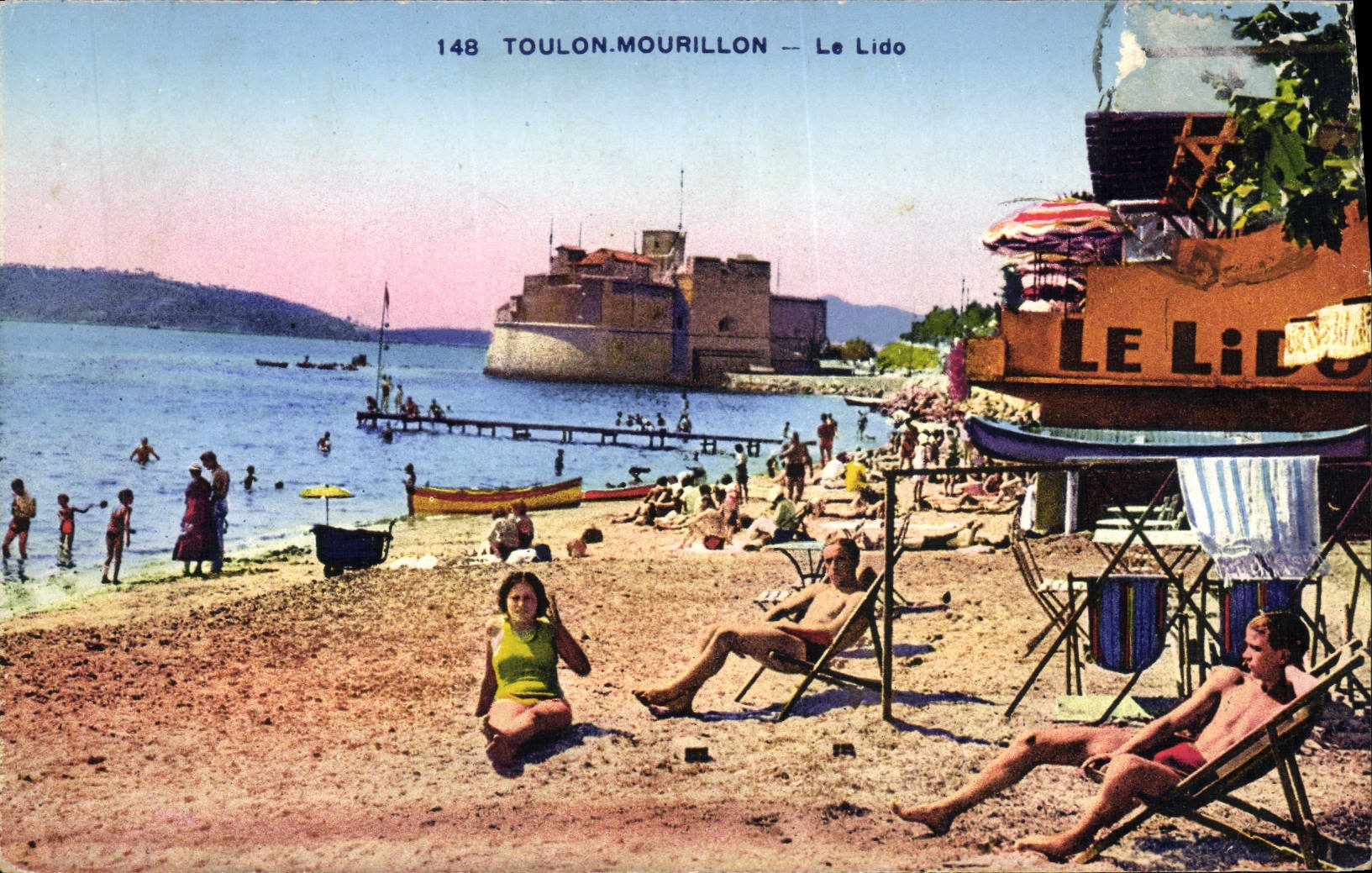 CPA Toulon Mourillon Le Lido