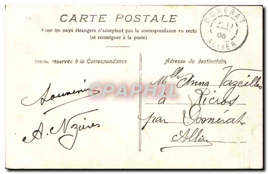 CPA Sens La Cathedrale (carte toilee) — Back