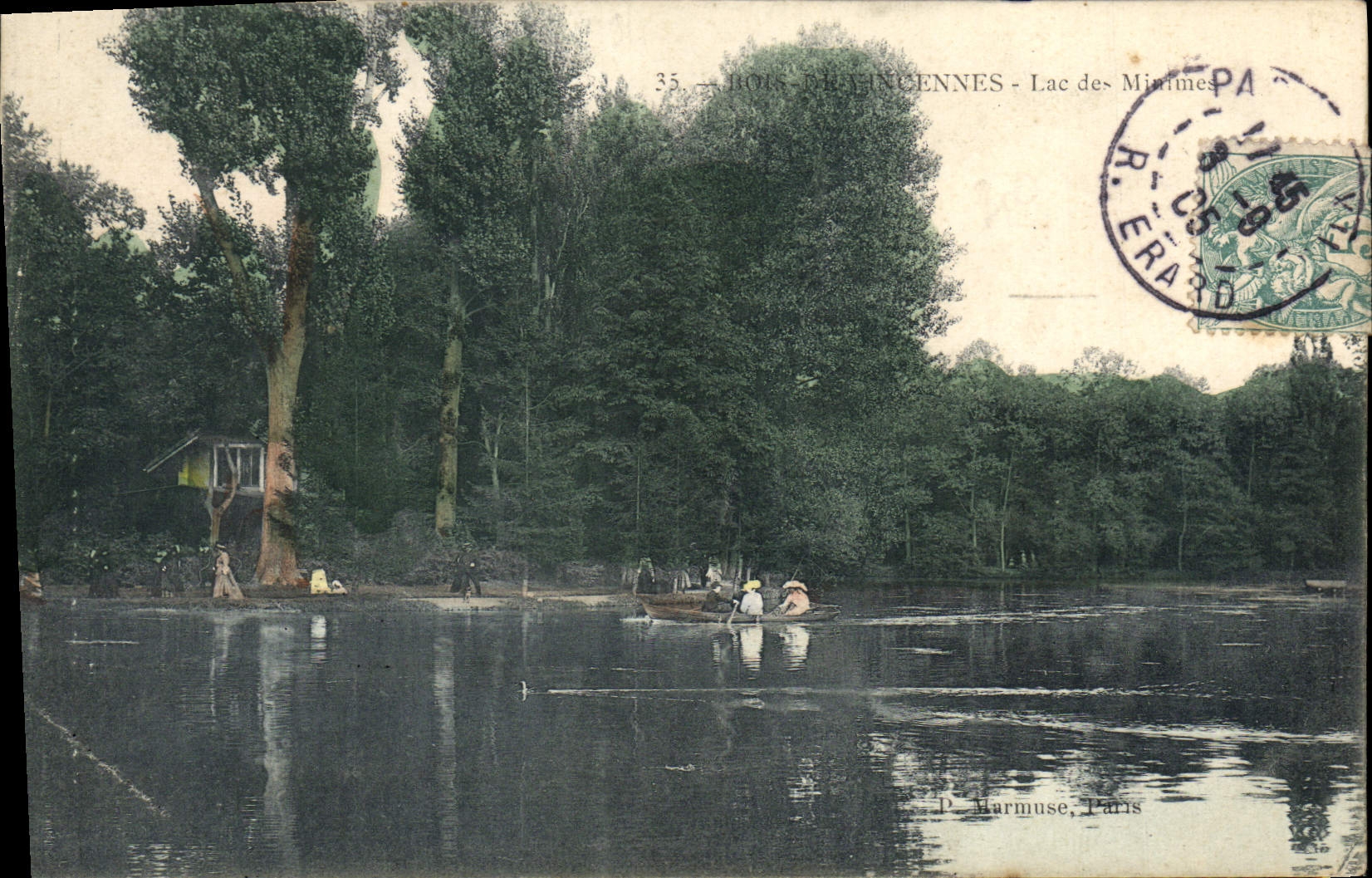 CPA Bois de Vincennes Lac des Minimes