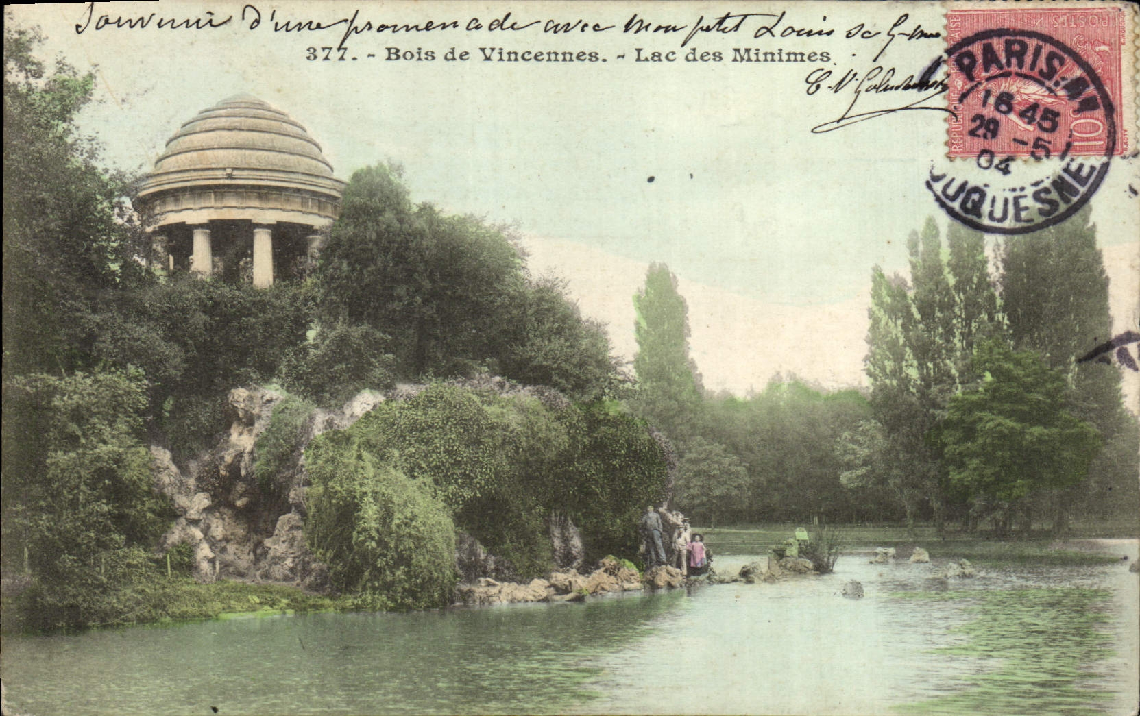 CPA Bois de Vincennes Lac des Minimes