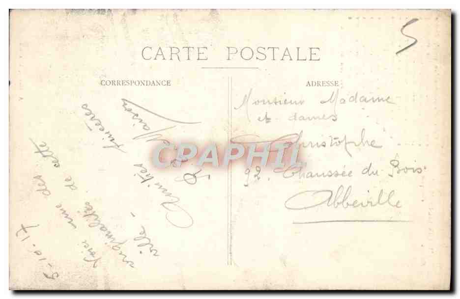 CPA Luxeuil Les Bains Maison Francois 1er — Verso