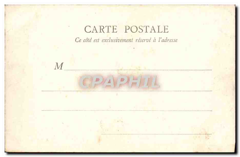 CPA Varsailles Parc du Petit Trianon Le Moulin — Back