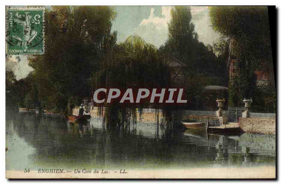 CPA Enghien Un Coin du Lac