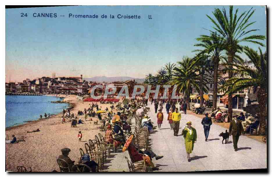 CPA Cannes Promenade de la Croisette