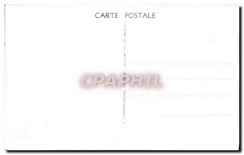 CPA Le Mont Dore Le Casino et les Grands hotels — Verso
