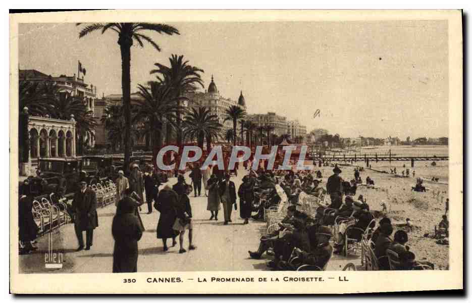 CPA Cannes La Promenade De La Croisette