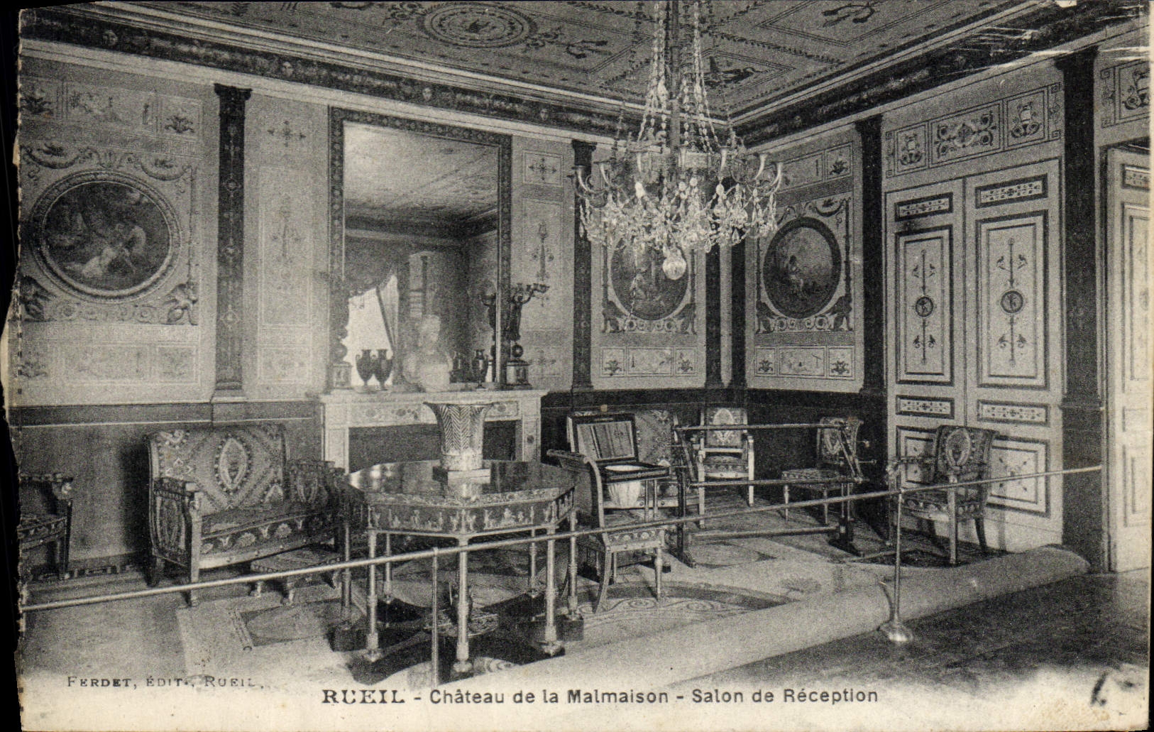 CPA Rueil Chateau de la Malmaison Salon de reception