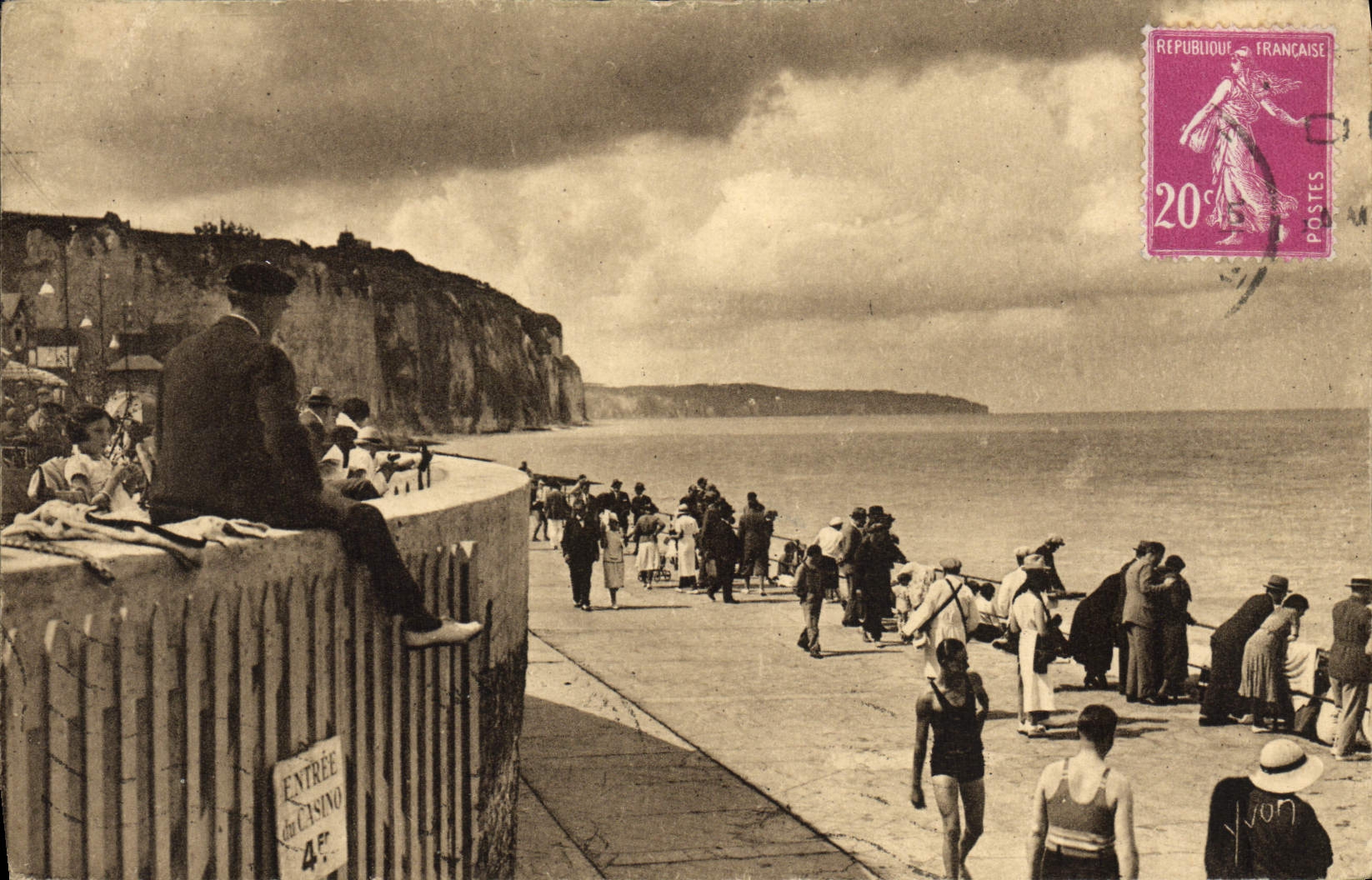 CPA Dieppe Terrasse du casino