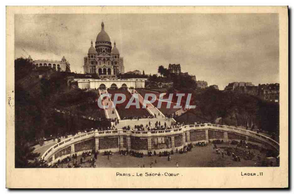 CPA Paris Le Sacre Coeur