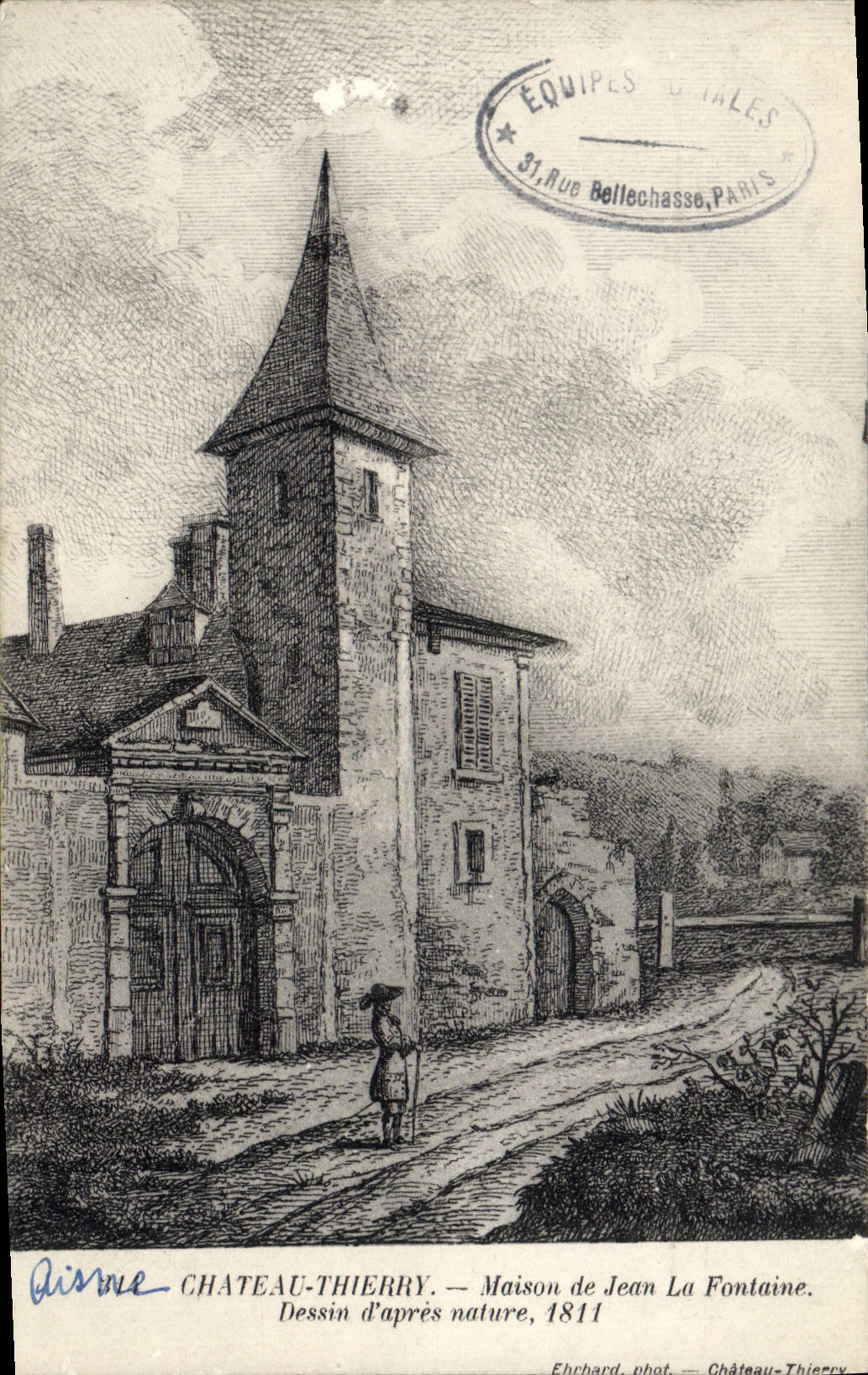 CPA Chateau Thierry Maison de Jean La Fontaine 