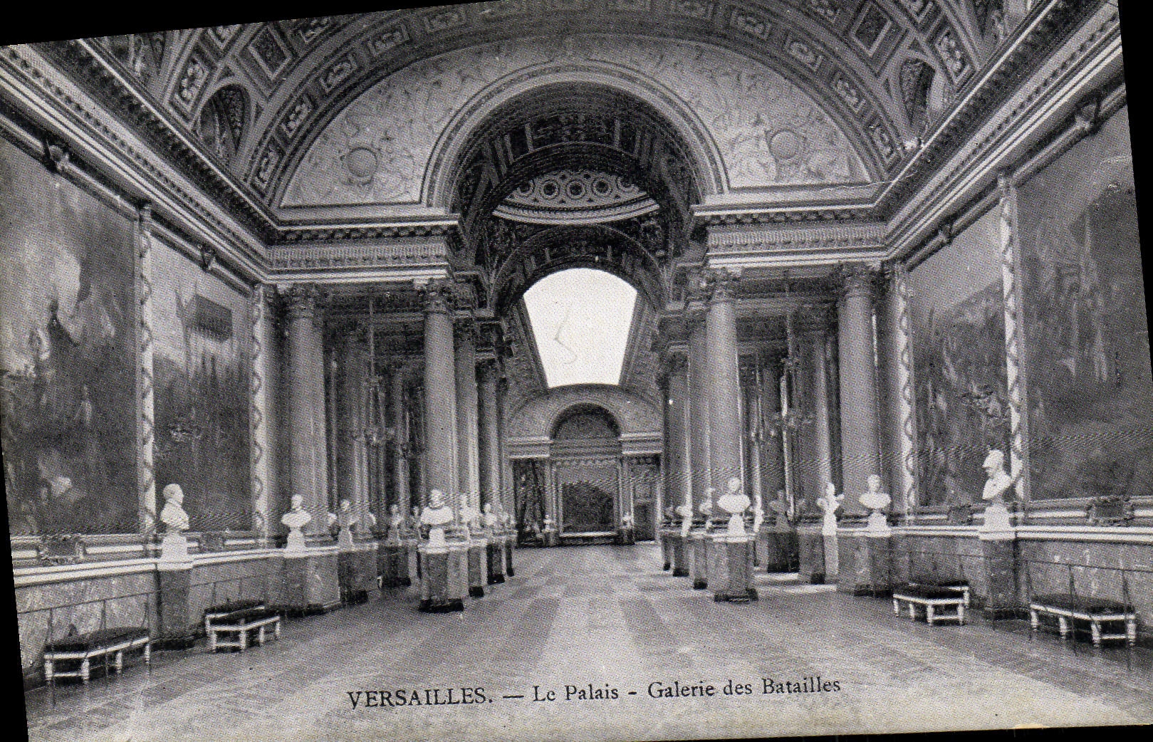 CPA Versailles Le Palais Galerie des Batailles
