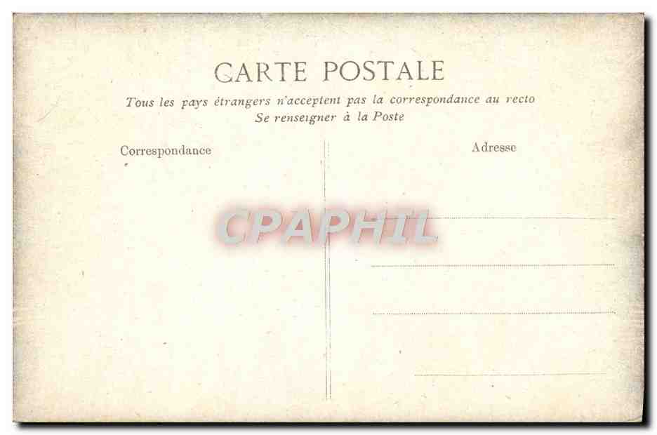 CPA Versailles Le Palais Galerie des Batailles — Back