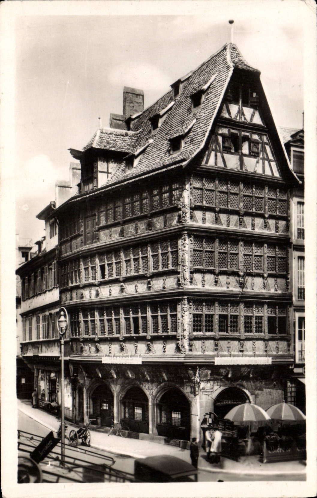CPA Strasbourg Maison Kammerzell
