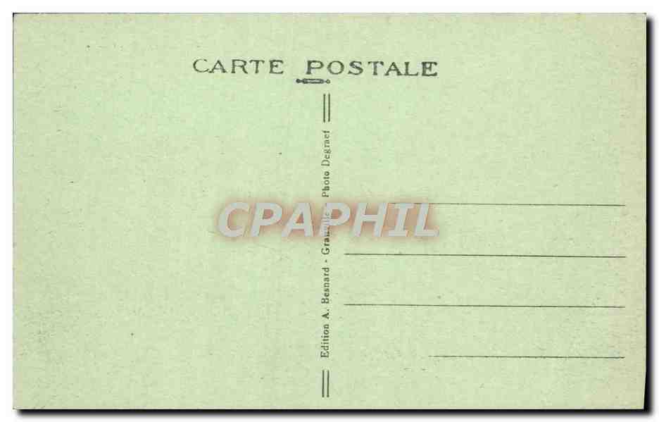 Granville - La Promenade de la Plage un jour de grand vent — Édition A. Besnard — Reverso