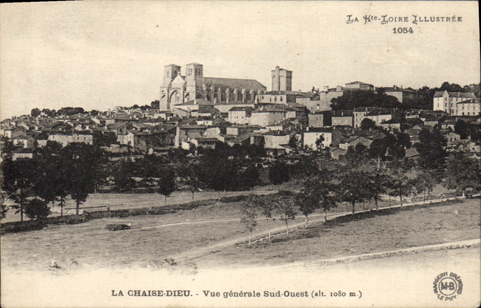 CPA La Chaise Dieu Vue Generale Sud Ouest