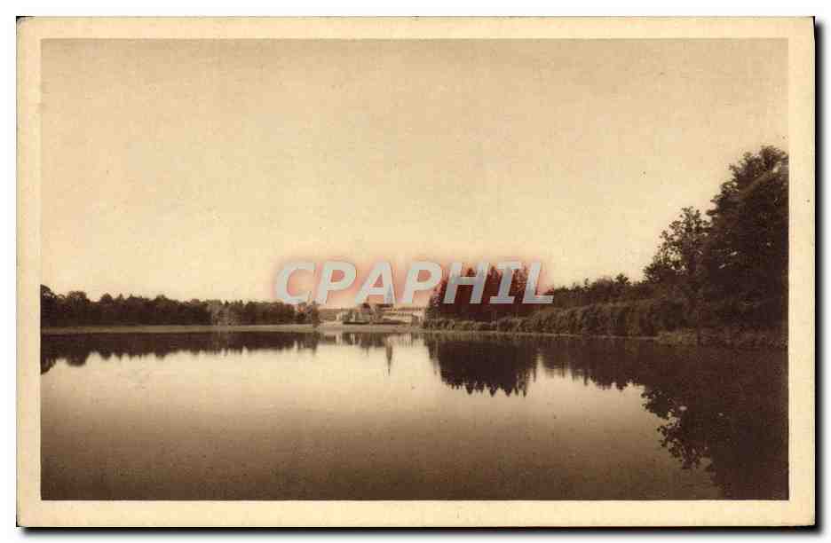 CPA Abbaye de la Grande Trappe Etang du Martinet