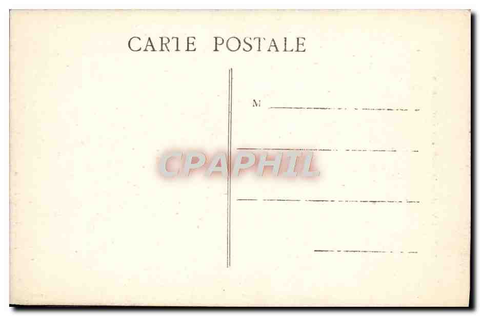 CPA Lyon Place Des Cordeliers Tramway — Back