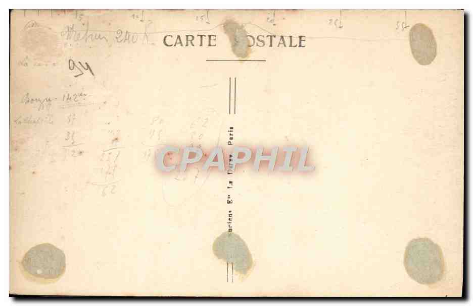 CPA Villeneuve Saint Georges Chateau de Beauregard Victor Duruy — Back