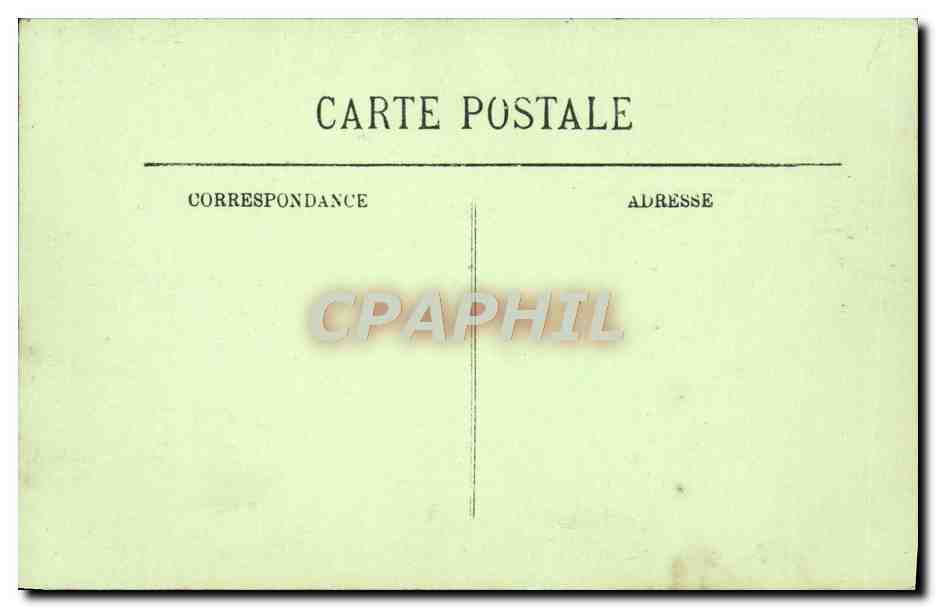 CPA Avranches L'Eglise Notre Dame des Champs La nef — Rückseite