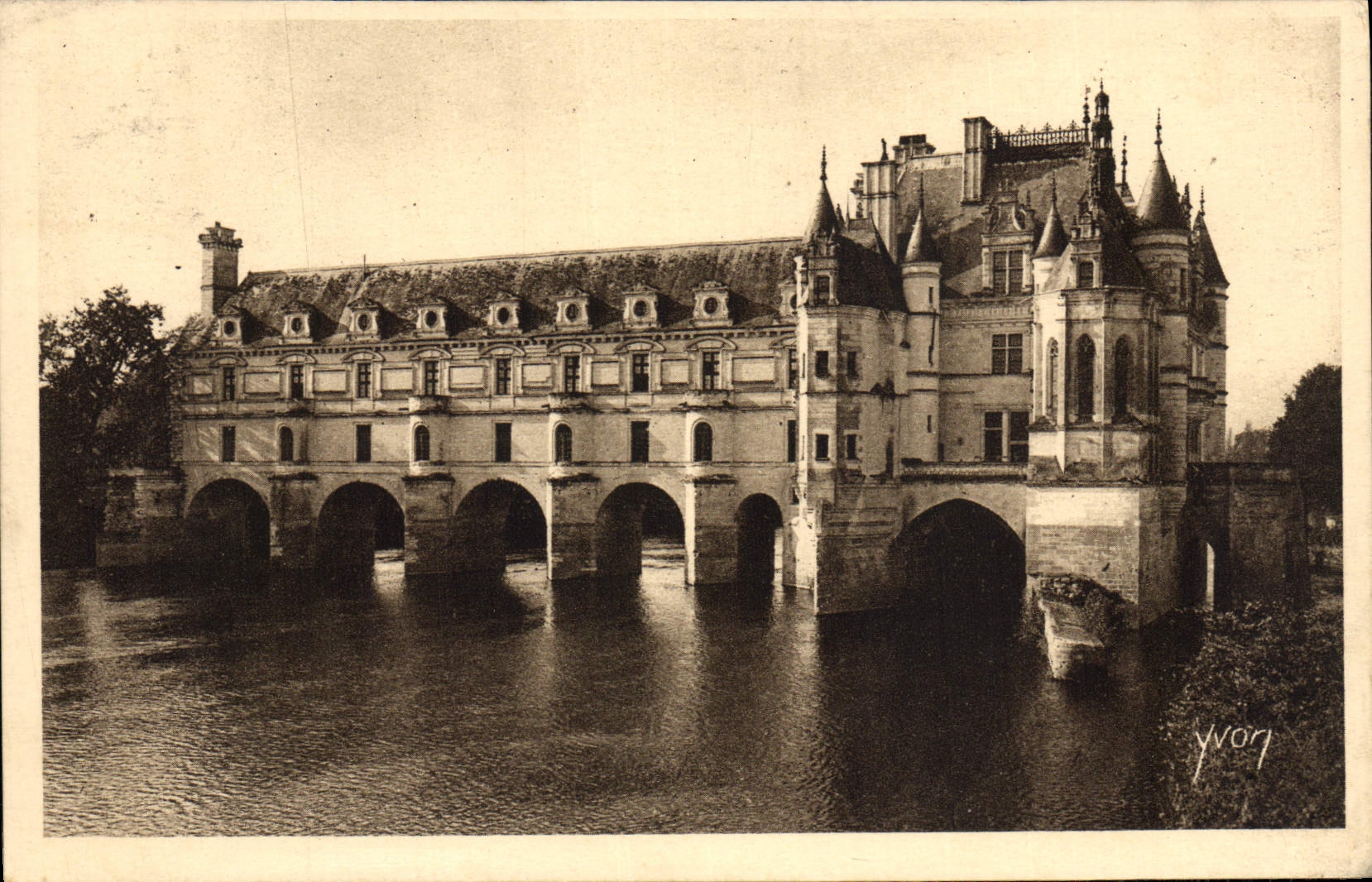 CPA Chateau de Chenonceaux Facade Nord Est
