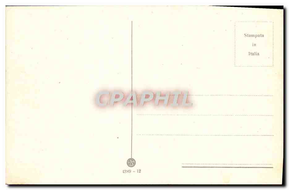CPA Roma Palazzo di Giustizia — Rückseite