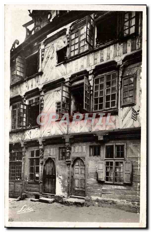 CPA Rennes Ancienne Maison des Chapelains de la Cathedrale dite de Du Guesclin