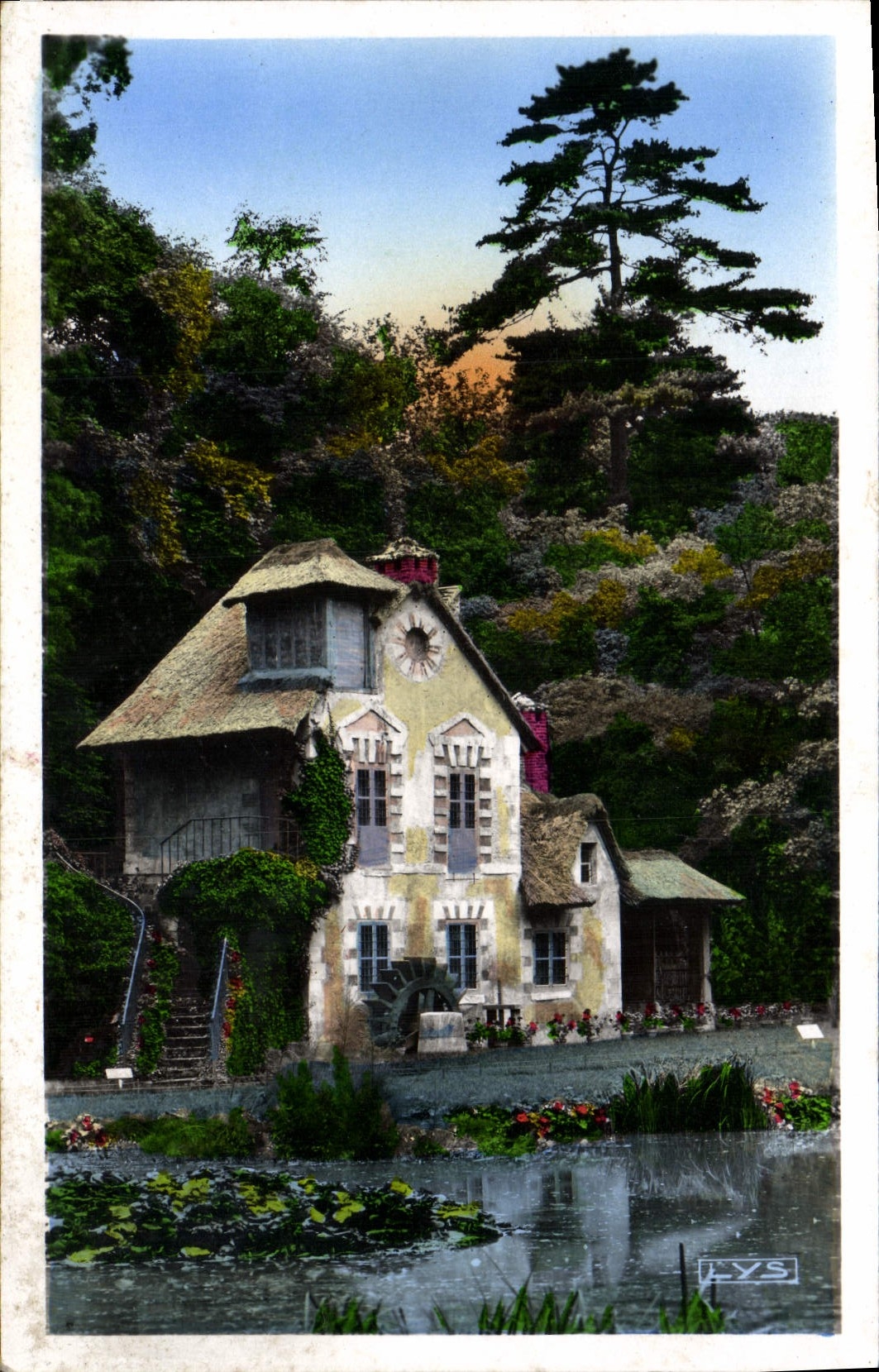 CPA Versailles Hameau de Trianon Le Moulin 