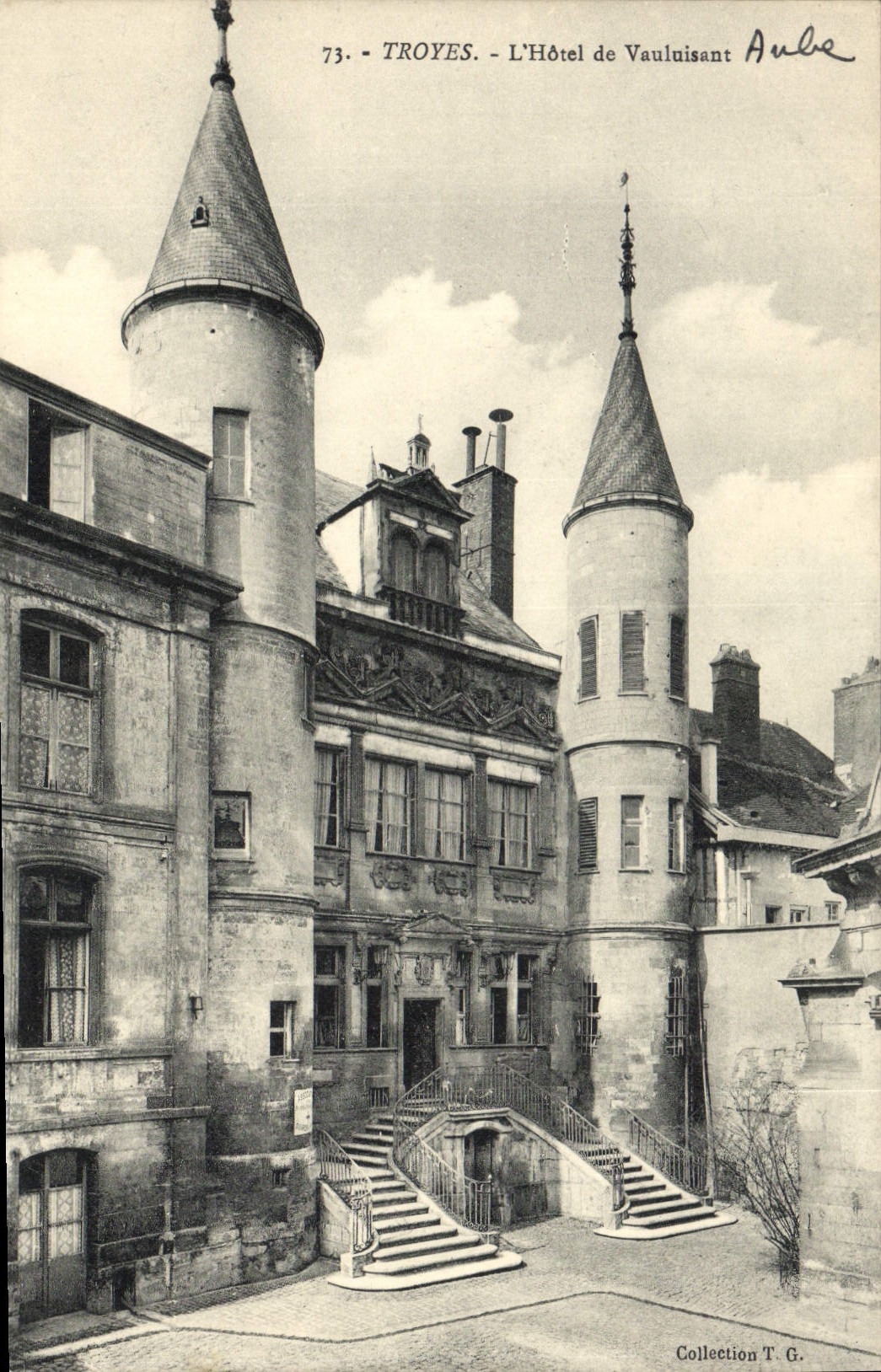 CPA Troyes L'Hotel de Vauluisant 