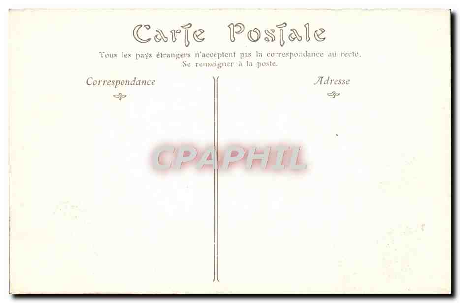 CPA Moret Portail de l'eglise  — Back